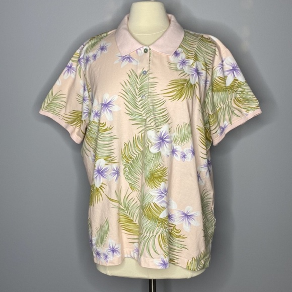 Hawaiian Polo Shirt/Blouse‎